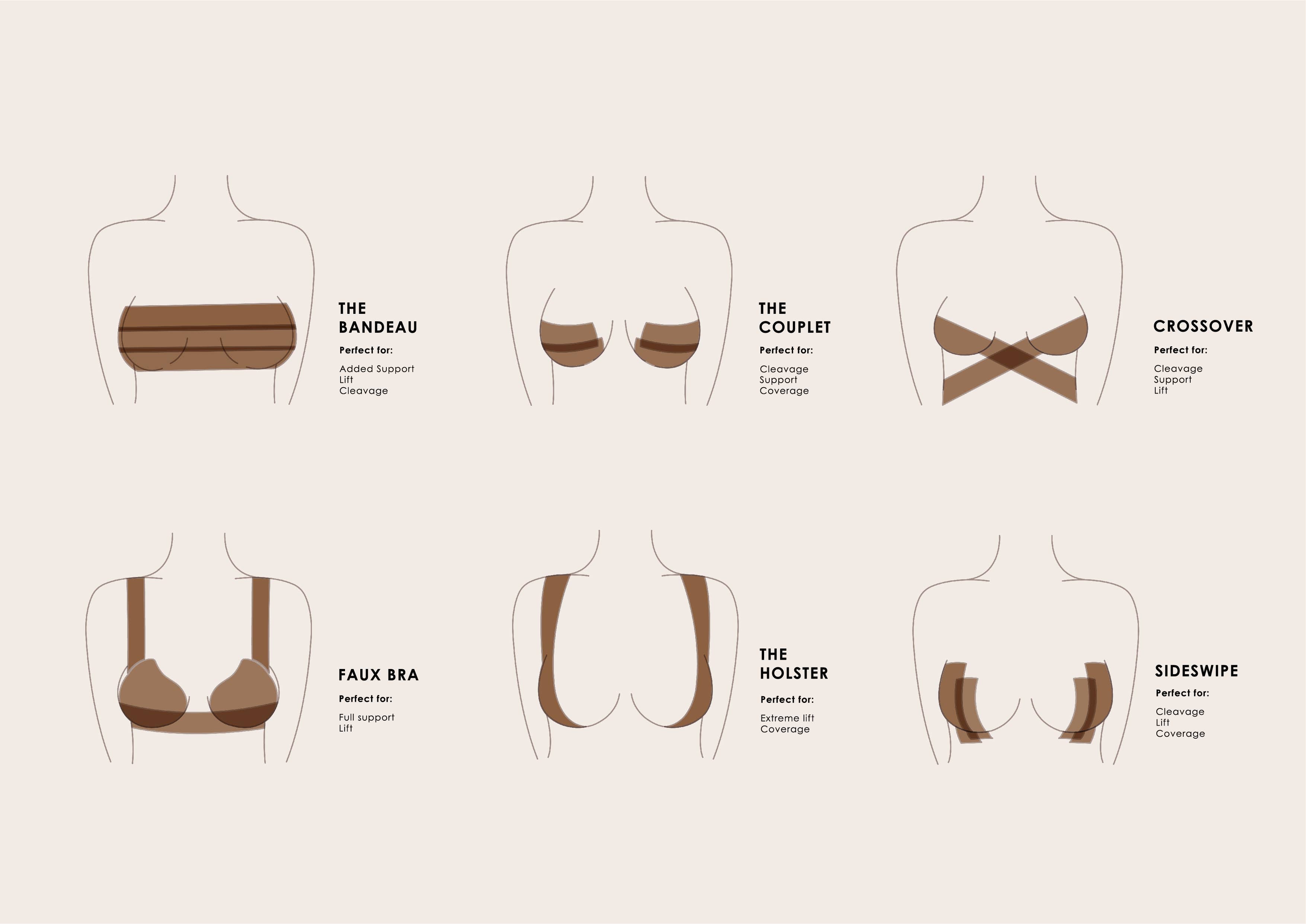 Image of NOOD - Shape Tape | Lift & Shape Adhesive Breast Tape: No 3 Buff / 3in.